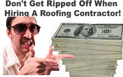 Roof Contractor Scam Pic