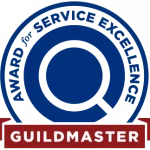 GuildQuality GuildMaster For Roofing Company Logo